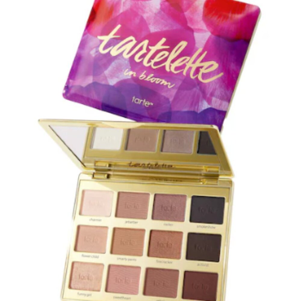 Tarte In Bloom Eyeshadow Palette - Rich Neutrals and Smoky Hues